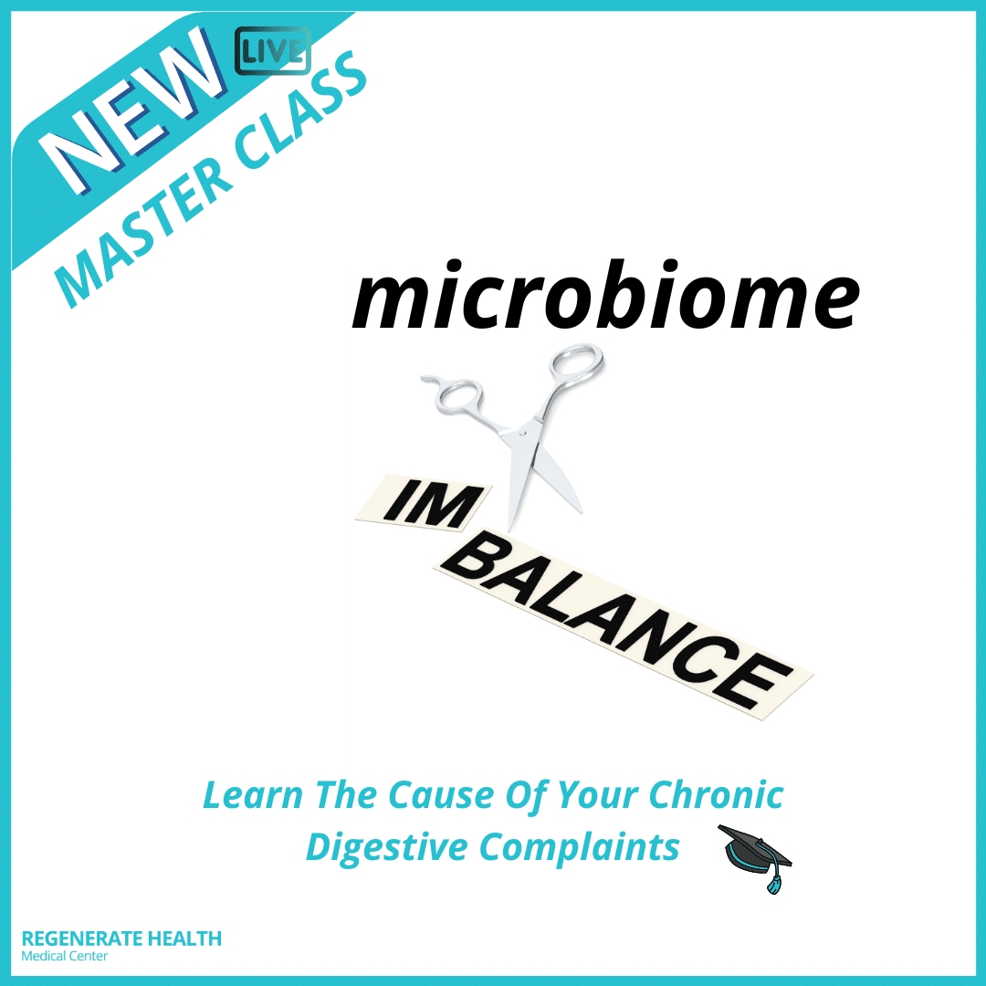 Regenerate Health Medical Center Monthly Master Class Sign Up